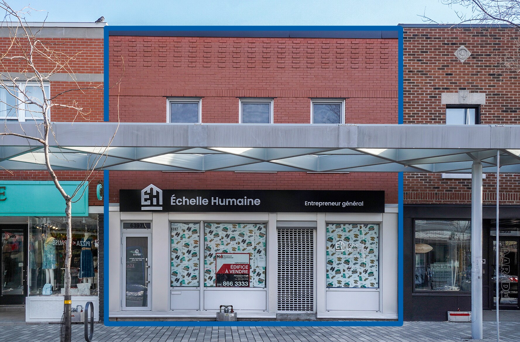 6397-6401 Rue Saint-Hubert, Montréal, QC à vendre Photo principale- Image 1 de 1