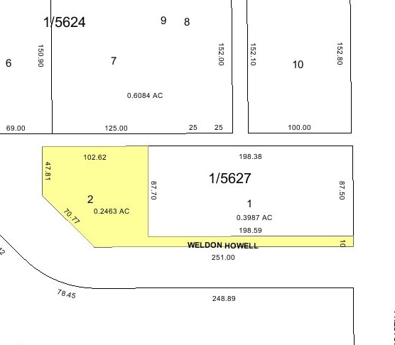 8119 Preston Rd, Dallas, TX à louer - Plan cadastral - Image 2 de 4