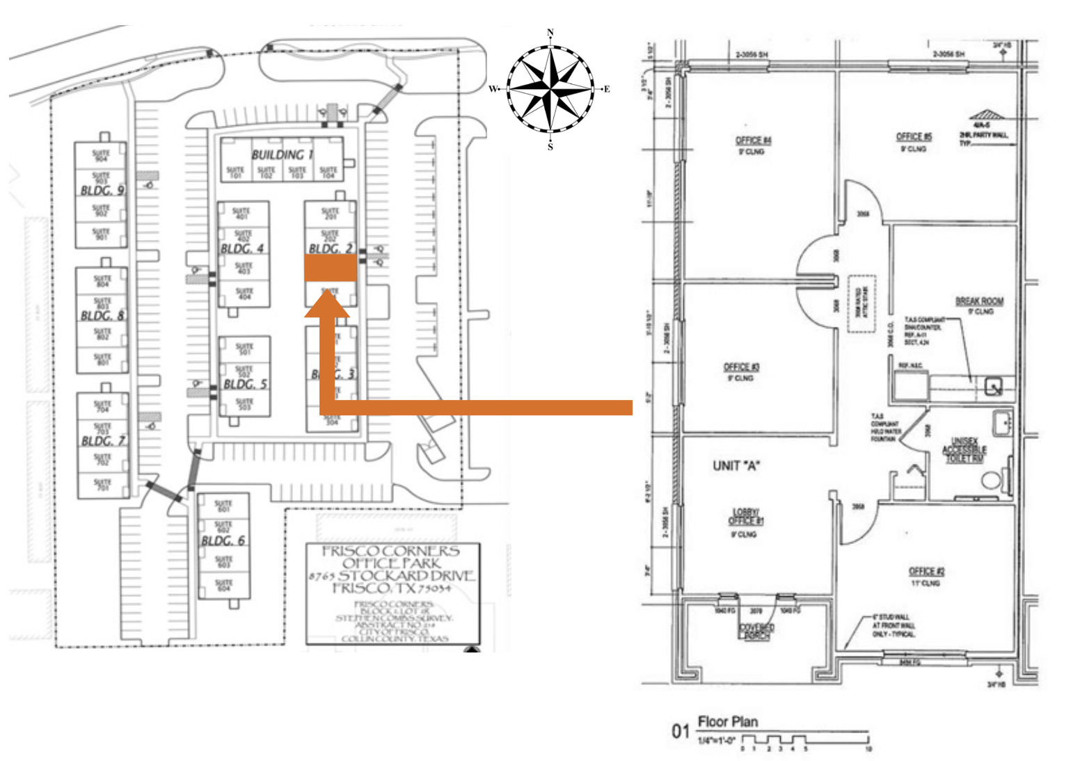 8765 Stockard Dr, Frisco, TX for lease Floor Plan- Image 1 of 12