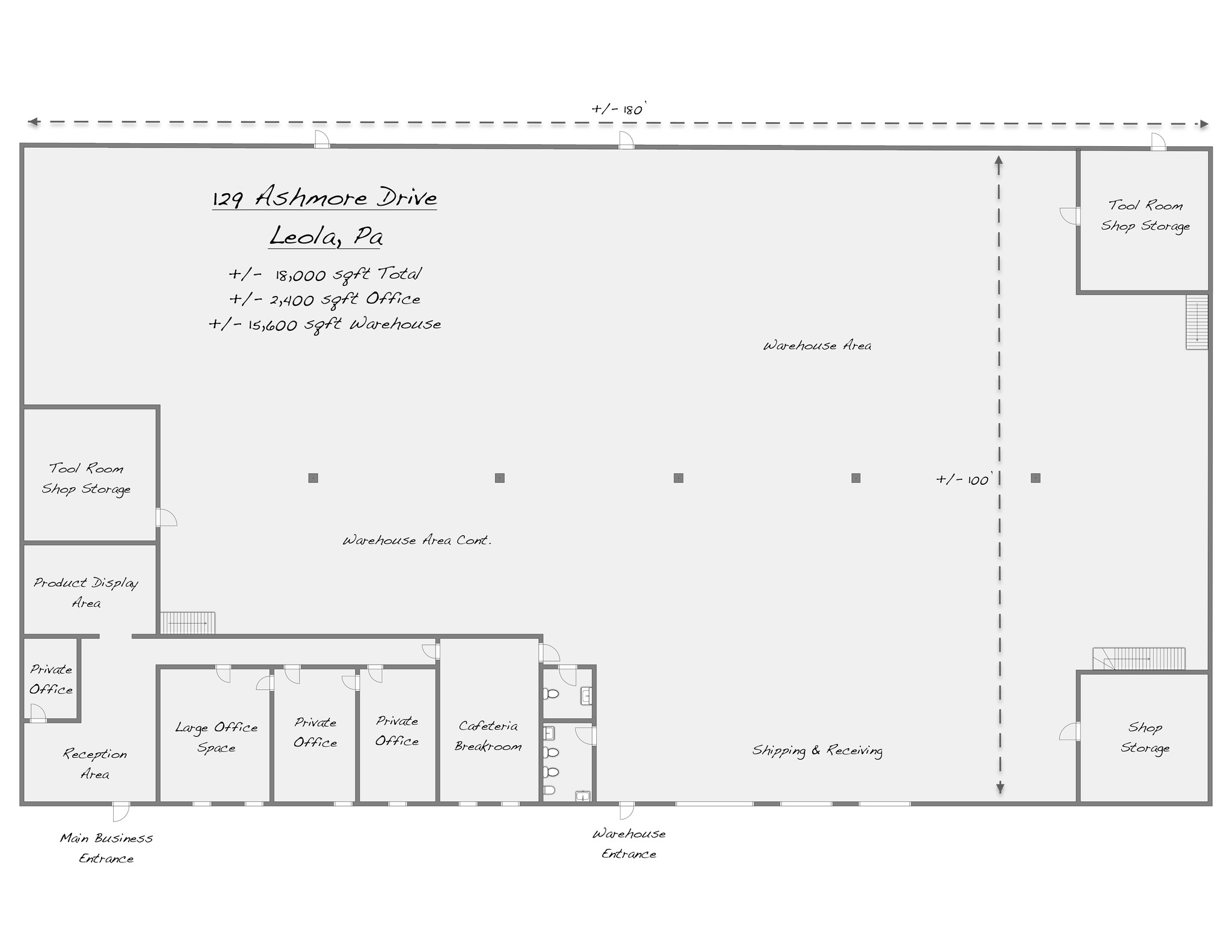 129 Ashmore Dr, Leola, PA for lease Site Plan- Image 1 of 1