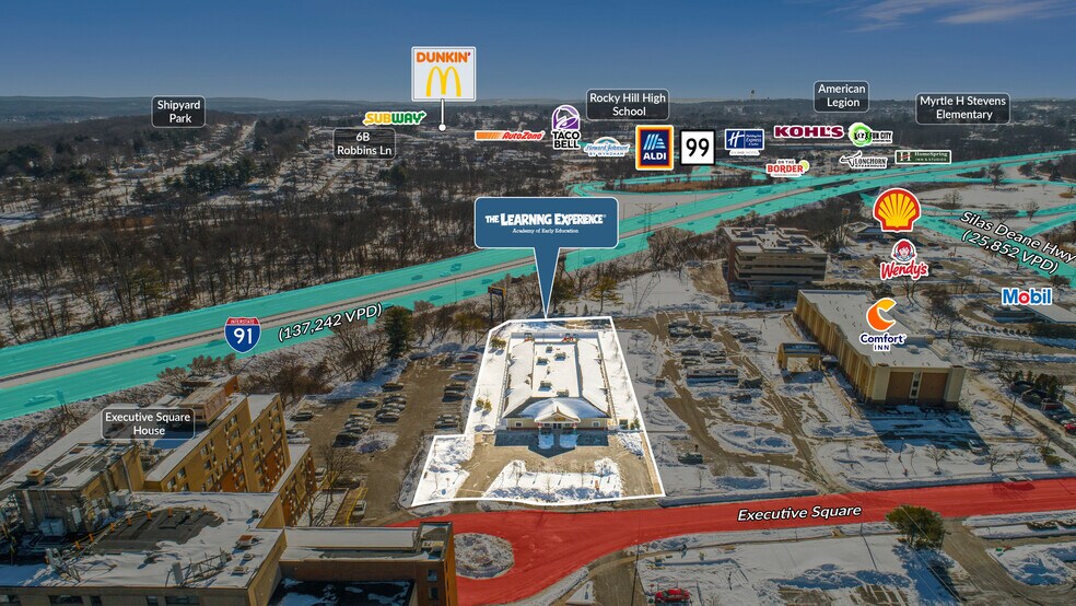 88 Executive Sq, Wethersfield, CT à vendre - Photo du bâtiment - Image 3 de 5