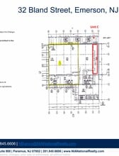 32 Bland St, Emerson, NJ for lease Floor Plan- Image 1 of 1