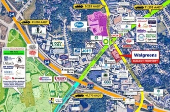 917 Chesterfield Pky E, Chesterfield, MO - AÉRIEN  Vue de la carte - Image1