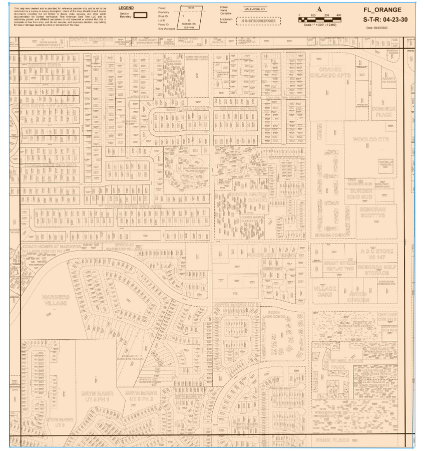 Plan cadastral