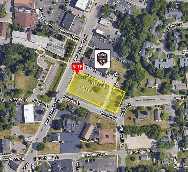 More details for 420 N Pontiac Trl, Walled Lake, MI - Land for Sale