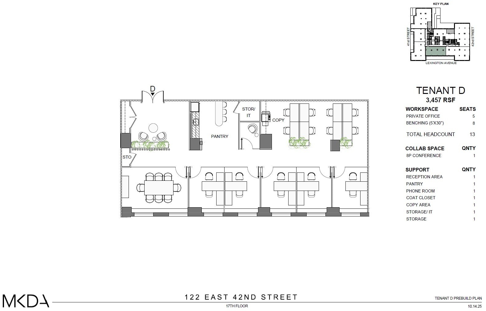 122 E 42nd St, New York, NY for lease Floor Plan- Image 1 of 2