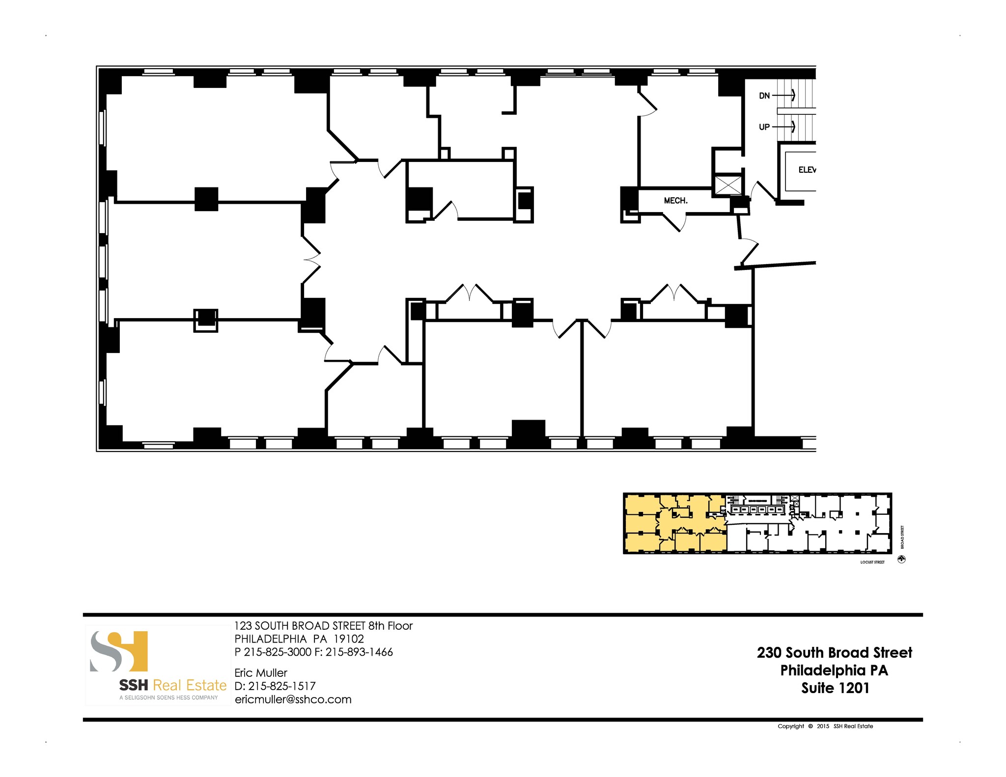 230 S Broad St, Philadelphia, PA for lease Floor Plan- Image 1 of 1