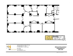 230 S Broad St, Philadelphia, PA for lease Floor Plan- Image 1 of 1