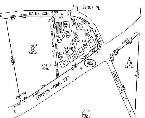 14251 Danielson St, Poway, CA à vendre - Plan cadastral - Image 2 de 6
