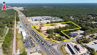 Plus de détails pour Old Hwy 49 & O'Neal Road, Gulfport, MS - Terrain à vendre