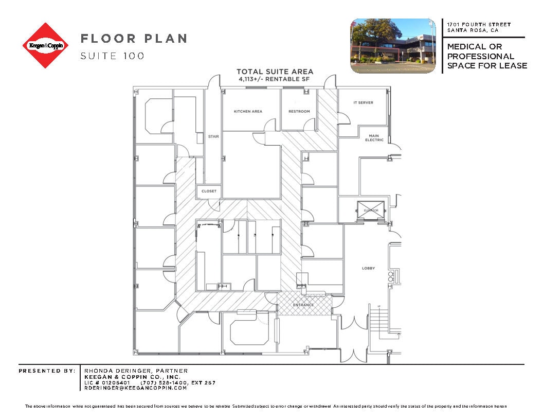 1701 4th St, Santa Rosa, CA for lease Floor Plan- Image 1 of 7