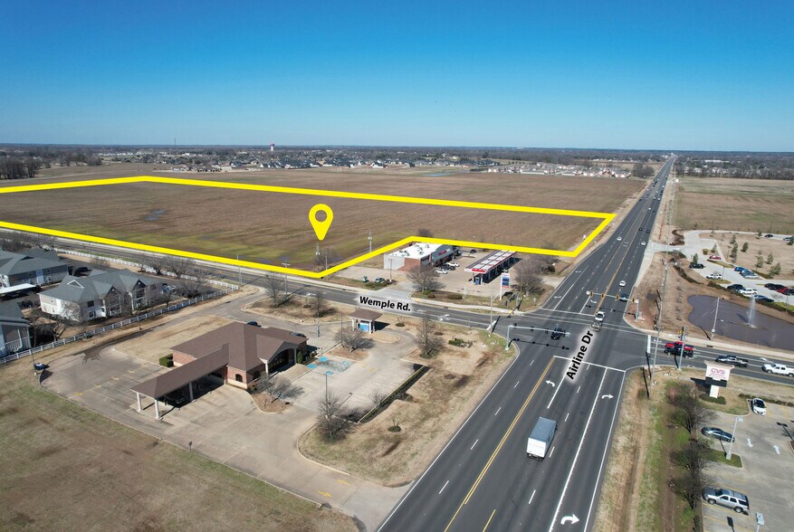 Airline Drive & Wemple Rd, Bossier City, LA for sale - Building Photo - Image 2 of 5