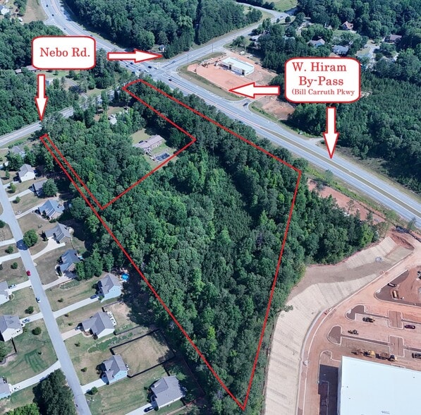 Bill Carruth Parkway, Hiram, GA à vendre - Aérien - Image 3 de 13