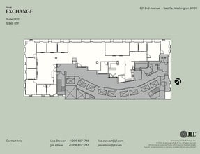 821 2nd Ave, Seattle, WA for lease Floor Plan- Image 1 of 1