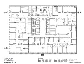 1775 K St NW, Washington, DC for lease Floor Plan- Image 1 of 1