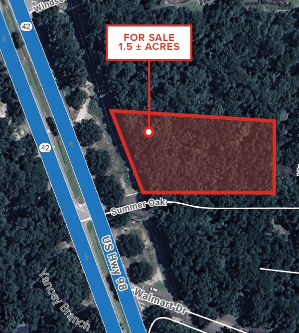 0 US 98 & Summer Oaks Dr, Daphne, AL à vendre Photo principale- Image 1 de 2