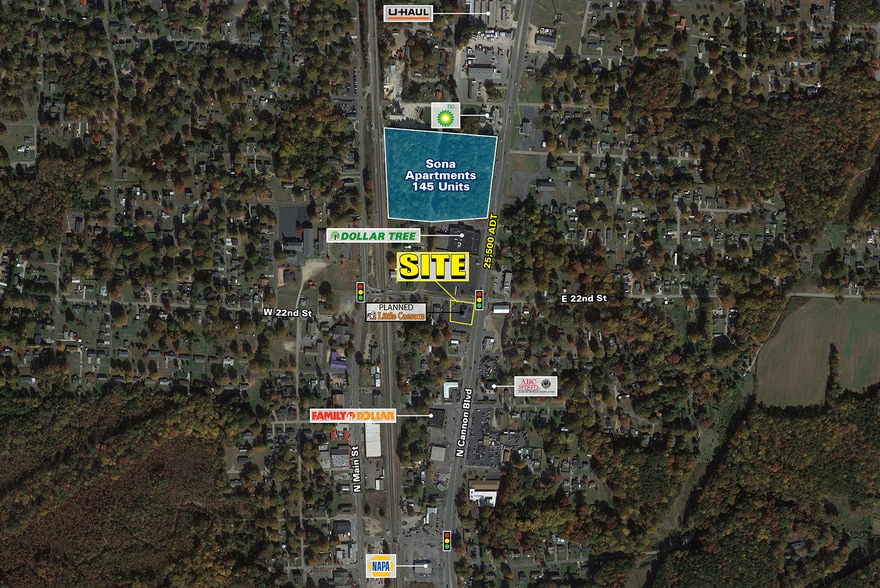 2115 N Cannon Blvd, Kannapolis, NC for lease - Building Photo - Image 1 of 5