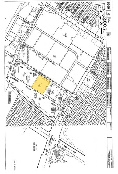 8700-8750 Rex Rd, Pico Rivera, CA for lease - Plat Map - Image 2 of 6