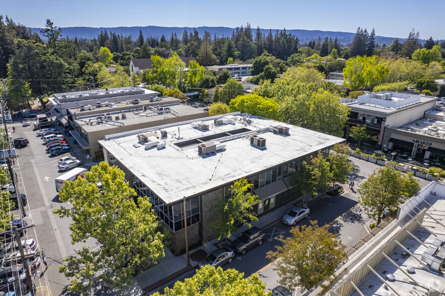 873 Santa Cruz Ave, Menlo Park, CA for lease - Aerial - Image 3 of 5