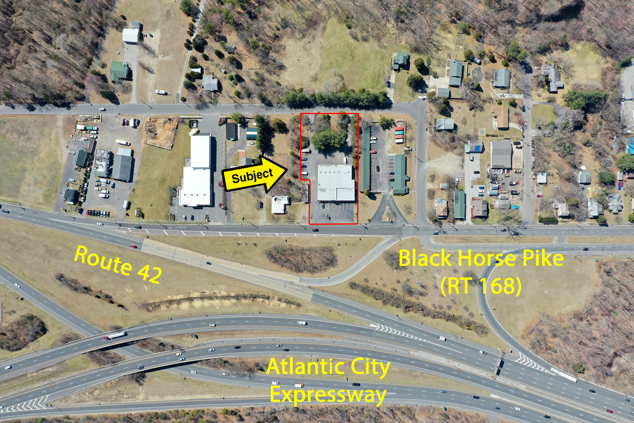 241 Black Horse Pike, Blackwood, NJ for sale Aerial- Image 1 of 1