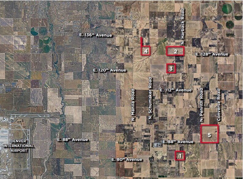 1400 Acres in Bennett, CO portefeuille de 5 propriétés à vendre sur LoopNet.ca - Photo principale - Image 1 de 1