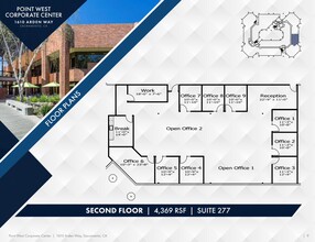 1610 Arden Way, Sacramento, CA for lease Floor Plan- Image 1 of 1
