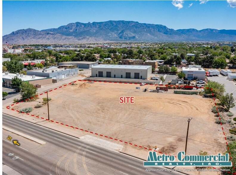 8400 Jefferson St, Albuquerque, NM for sale - Aerial - Image 2 of 4