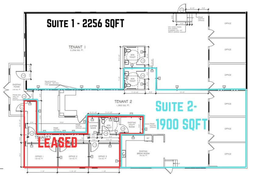 1700 W 14th St, Wilmington, DE for lease - Floor Plan - Image 2 of 9