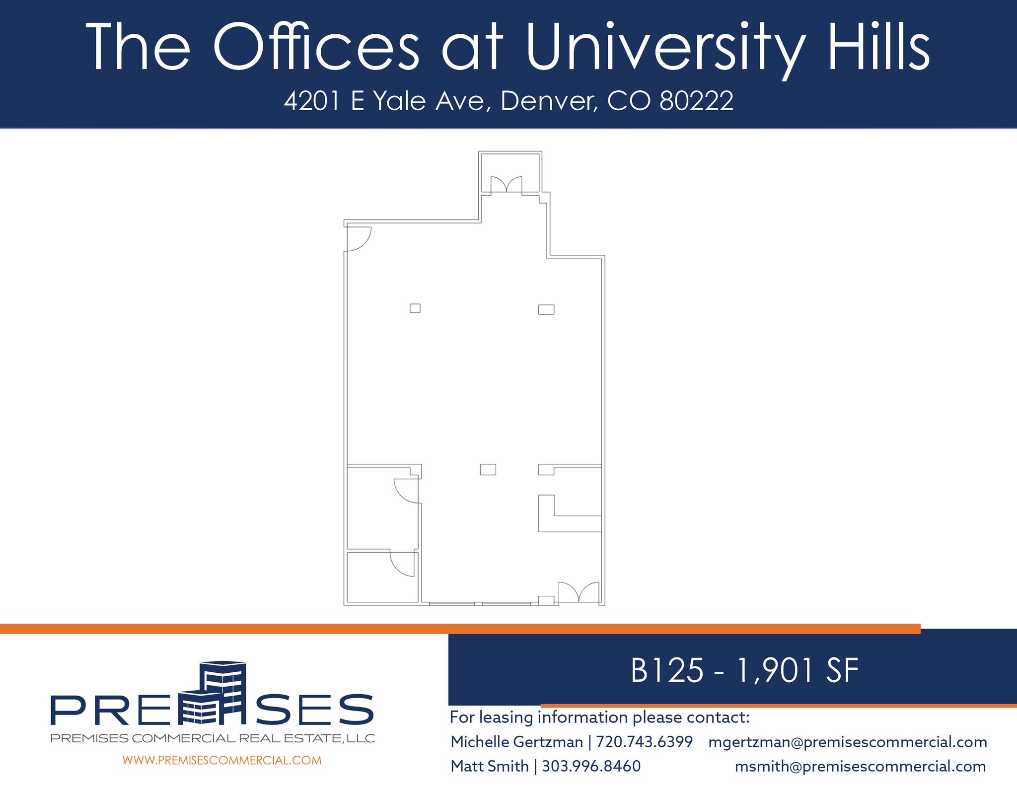 2696 S Colorado Blvd, Denver, CO for lease Floor Plan- Image 1 of 5