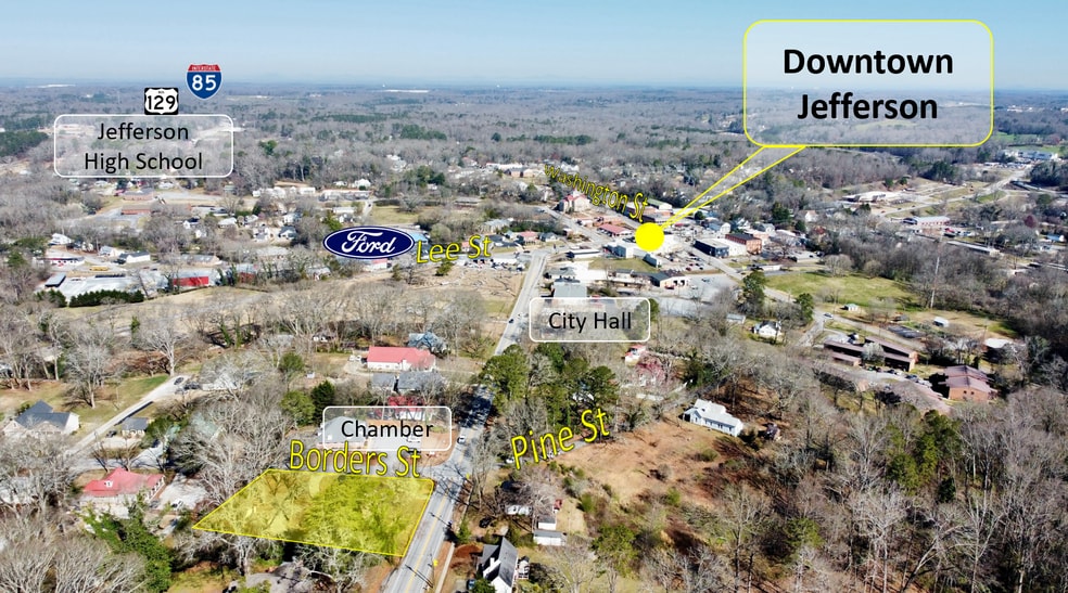 306 Athens St, Jefferson, GA à vendre - Photo du bâtiment - Image 2 de 10