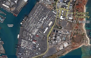 1040 Makepono St, Honolulu, HI - aerial  map view