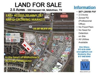 More details for Harvest Hill Dr., Midlothian, TX - Land for Sale