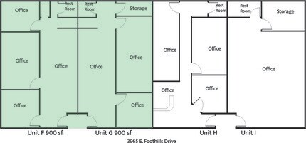 3965 E Foothhills Dr, Sierra Vista, AZ for lease Floor Plan- Image 1 of 1
