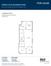 130 Chaparral Ct, Anaheim, CA à louer Plan d’étage- Image 1 de 1