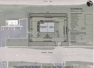 555 Wright Rd, Johnson Creek, WI à louer Plan de site- Image 1 de 1