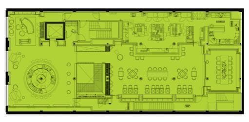 412 W 14th St, New York, NY à louer Plan d’étage- Image 1 de 1