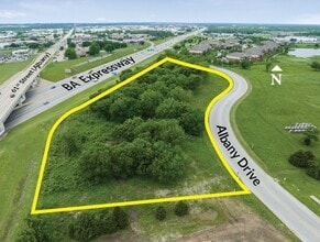W Albany Pl, Broken Arrow, OK - Aerial map view
