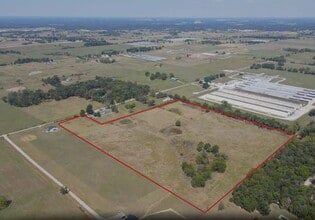 Russell Rd, Siloam Springs, AR - Aerial map view