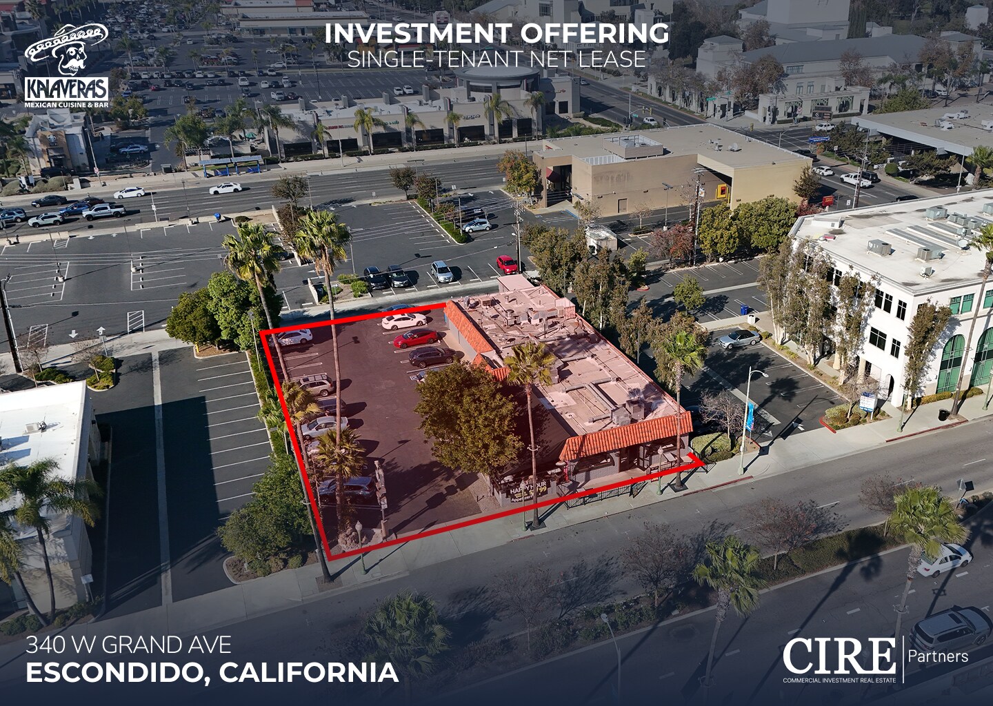 340 W Grand Ave, Escondido, CA à vendre Aérien- Image 1 de 7