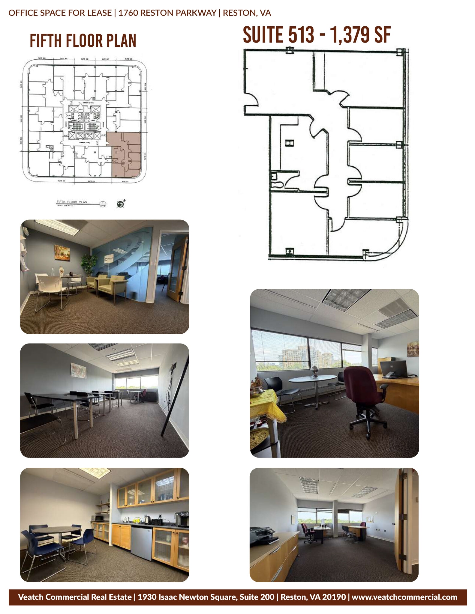 1760 Reston Pky, Reston, VA for lease Floor Plan- Image 1 of 1
