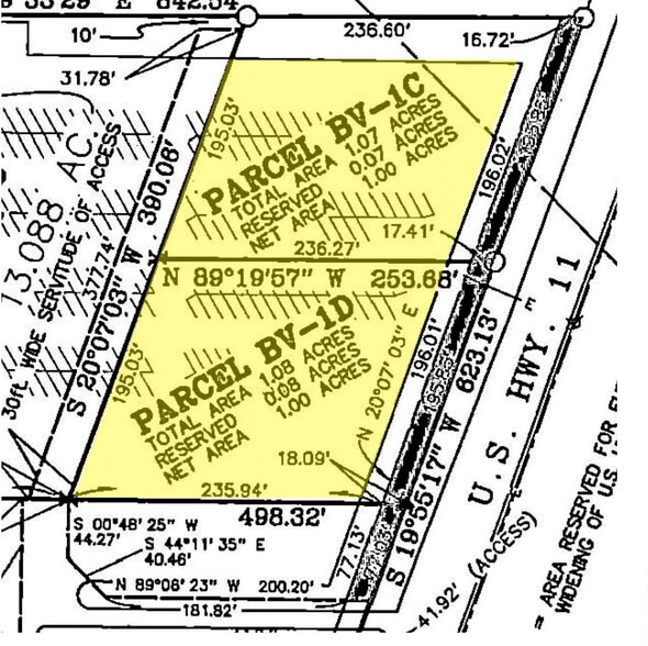 61025 LA-11 Hwy, Slidell, LA à vendre - Plan cadastral - Image 2 de 3