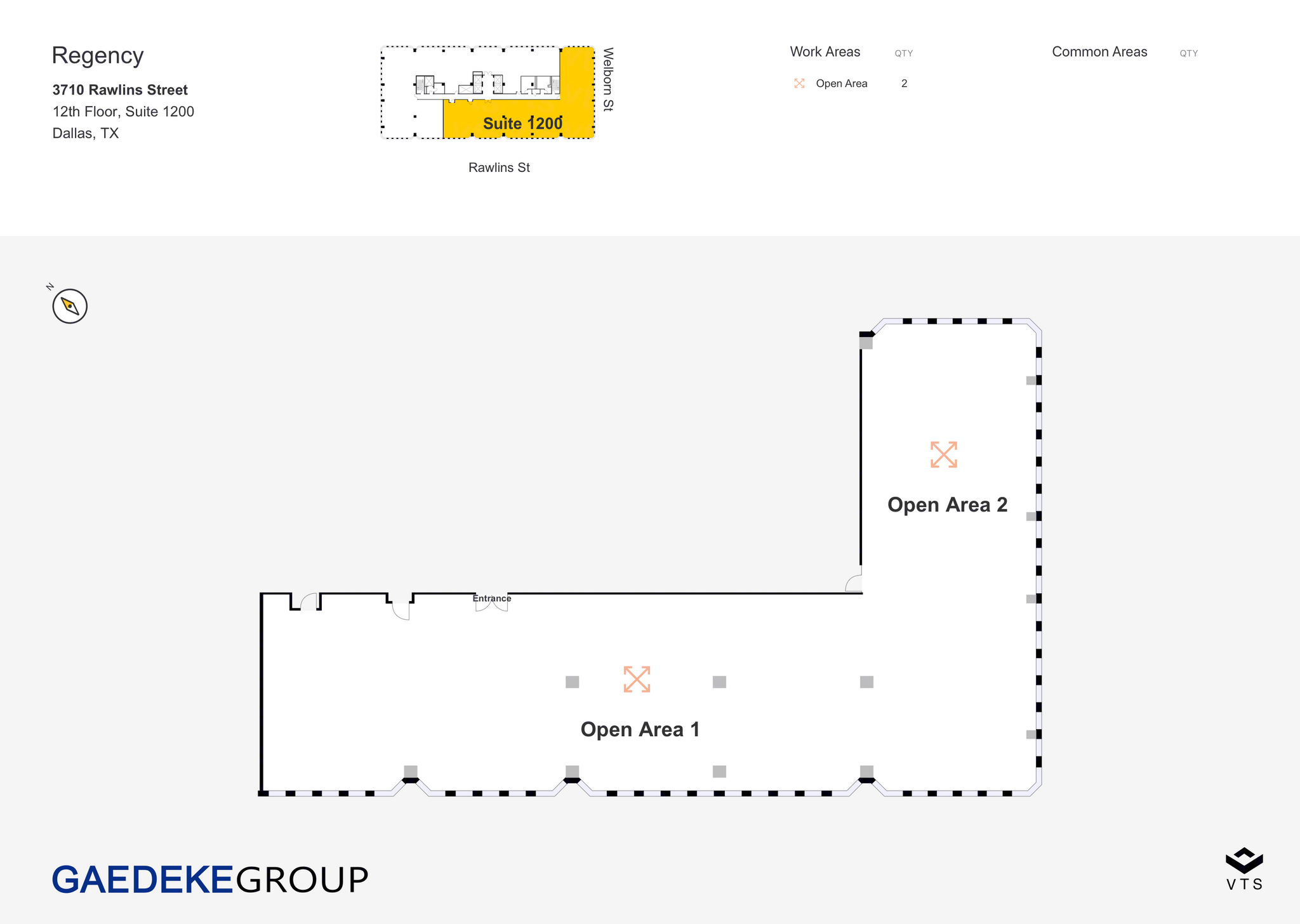 3710 Rawlins St, Dallas, TX for lease Floor Plan- Image 1 of 12