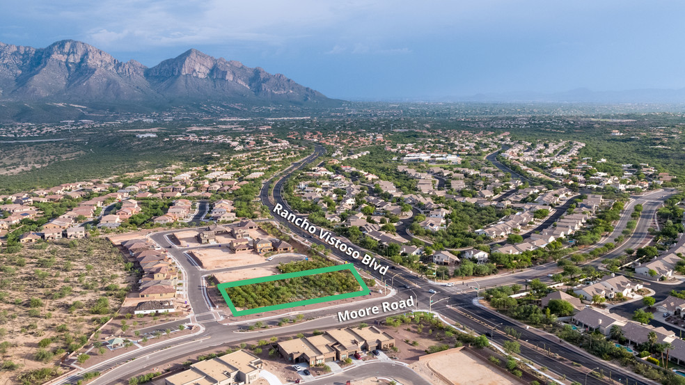 Nec Rancho Vistoso Boulevard & Moore Rd, Oro Valley, AZ for sale - Aerial - Image 1 of 1