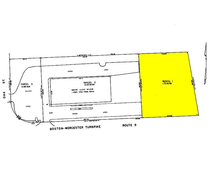 415 Boston Tpke, Shrewsbury, MA à louer - Plan cadastral - Image 2 de 28