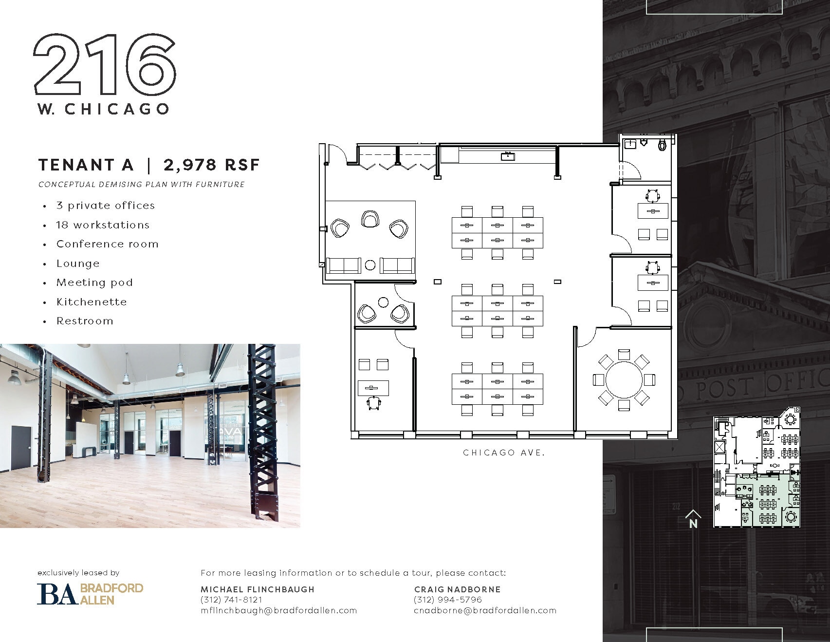 210-216 W Chicago Ave, Chicago, IL for lease Floor Plan- Image 1 of 10
