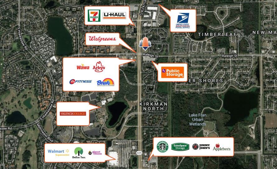 5641 Raleigh St, Orlando, FL à louer - Aérien - Image 3 de 4