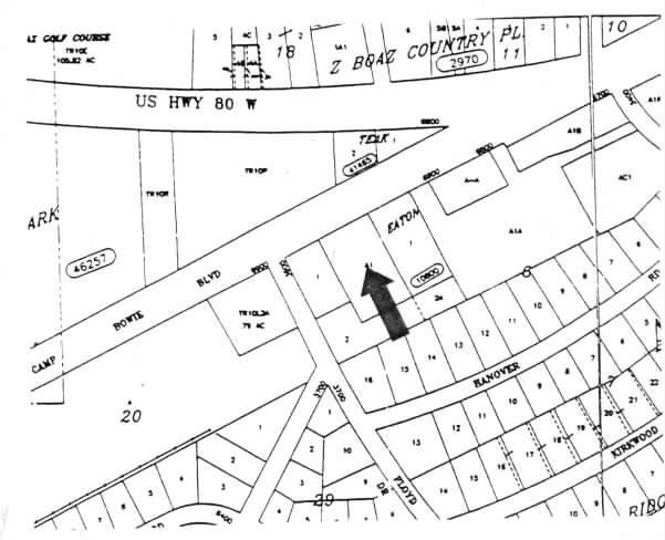 6785 Camp Bowie Blvd, Fort Worth, TX à louer - Plan cadastral - Image 2 de 2