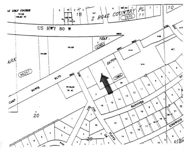 6785 Camp Bowie Blvd, Fort Worth, TX for lease - Plat Map - Image 2 of 2