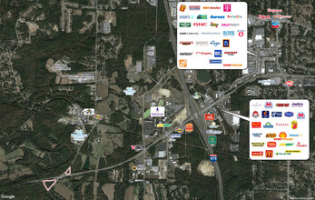 3760 Fulton Mill Rd, Macon-Bibb, GA - Aérien  Vue de la carte