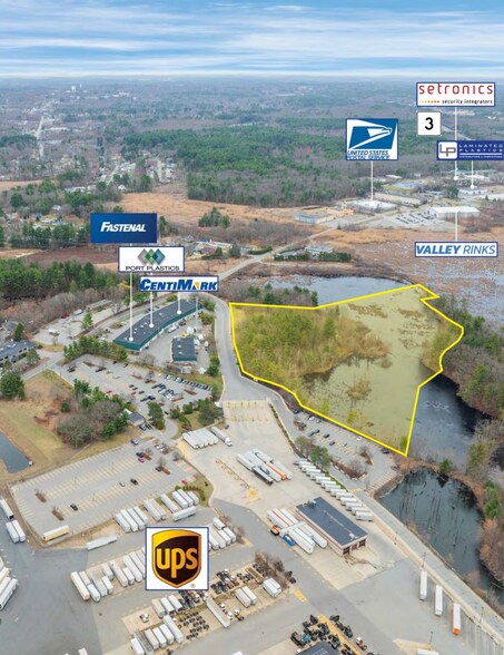 93 Brick Kiln Rd, Chelmsford, MA à vendre - Aérien - Image 3 de 7